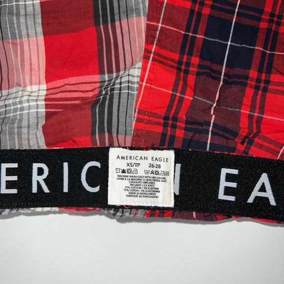 American Eagle Plaid Boxer Shorts size XS. - Picture 4 of 7